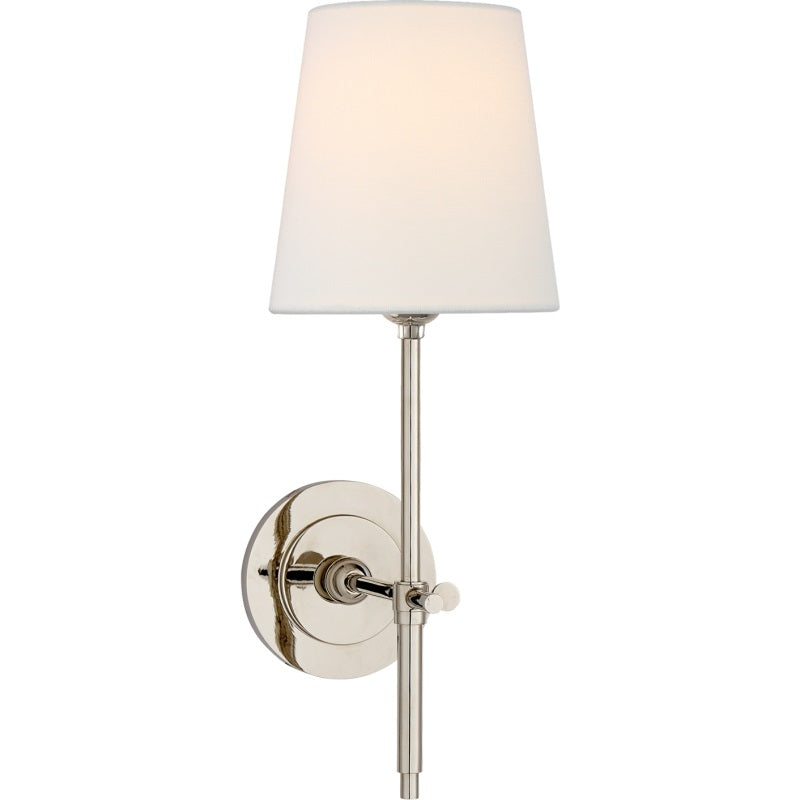Theodore Wall Lamp Brass Fabric - Lamp Copper