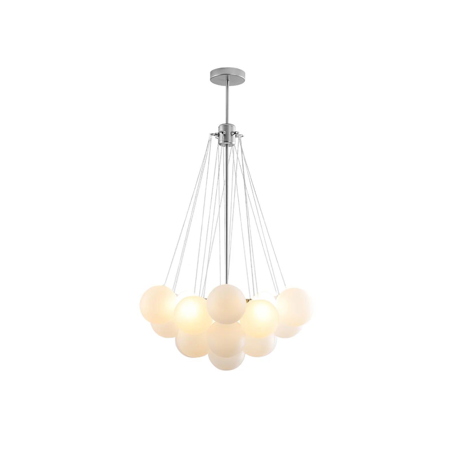 Fayne Glass Globe Pendant Light Bubble - Lamp Copper