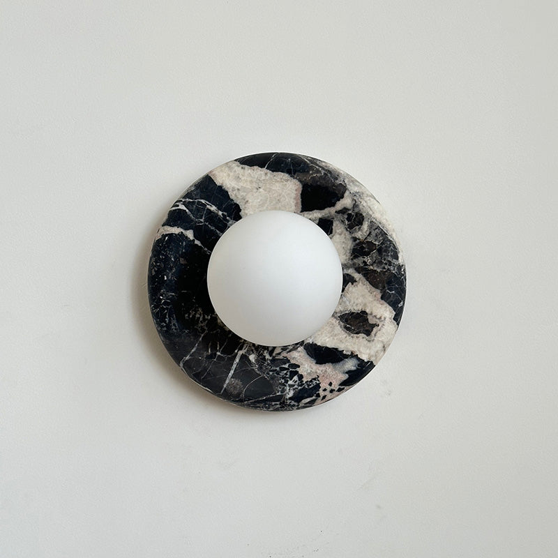 Avi Marble Indoor Wall Sconce - Lamp Copper