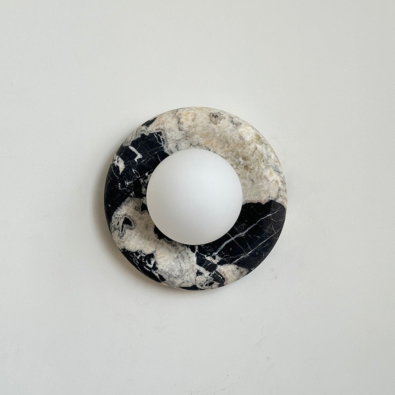 Avi Marble Indoor Wall Sconce - Lamp Copper