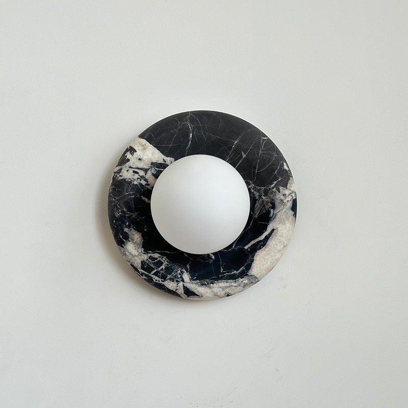 Avi Marble Indoor Wall Sconce - Lamp Copper