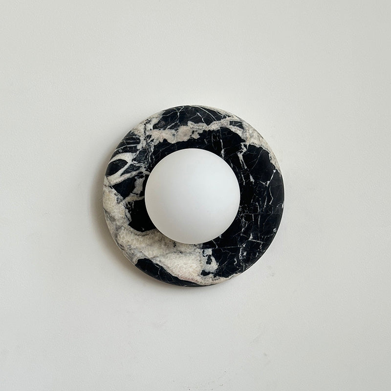 Avi Marble Indoor Wall Sconce - Lamp Copper