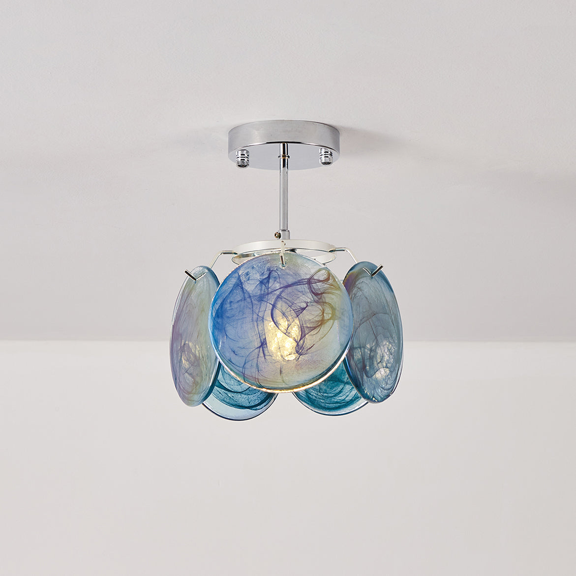 Feyon Glass Ceiling Lamp - Lamp Copper