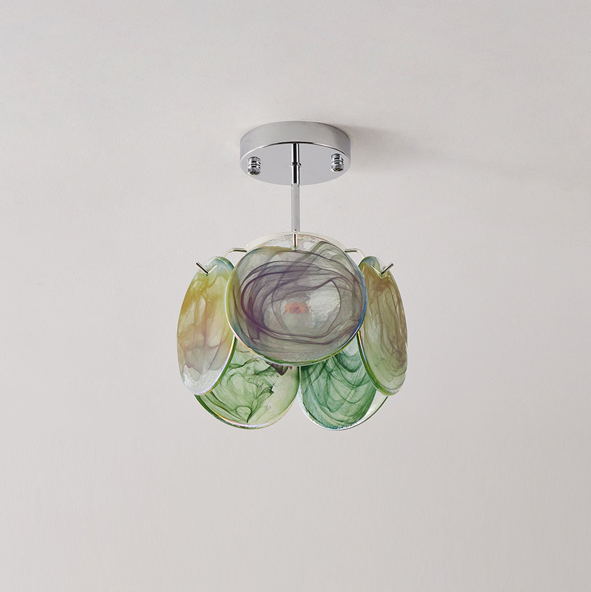 Feyon Glass Ceiling Lamp - Lamp Copper