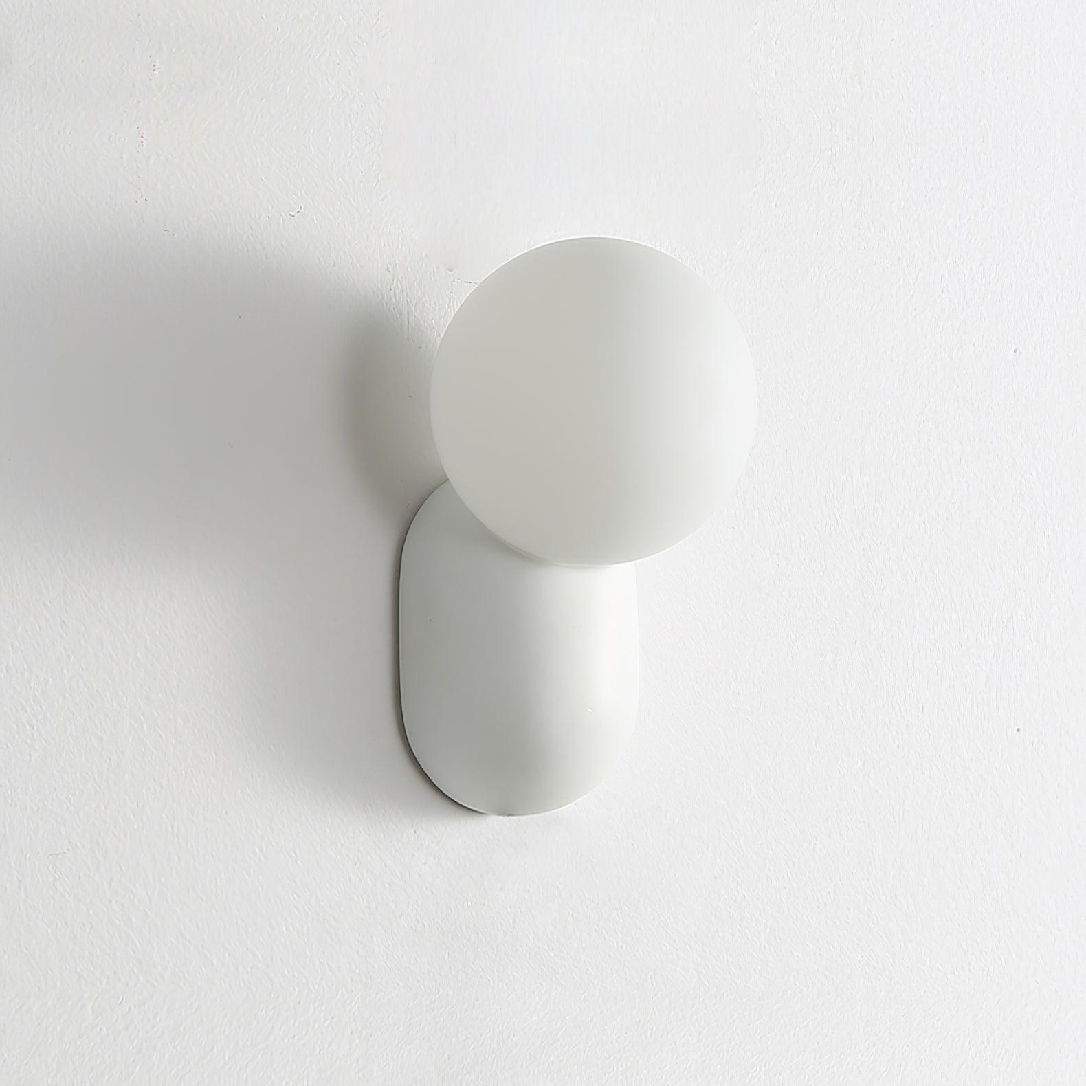 Lunara Minimalist Globe Wall Sconce - Lamp Copper