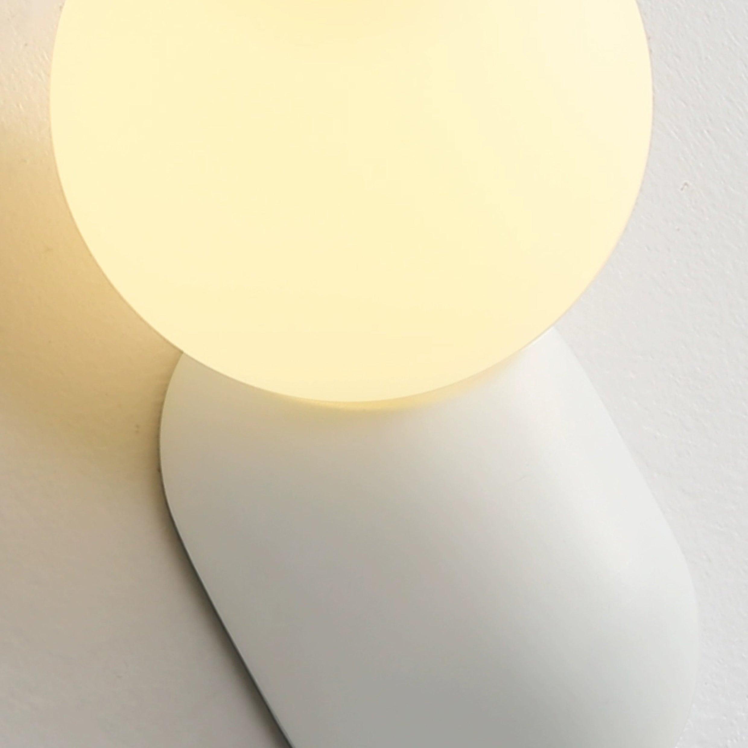 Lunara Minimalist Globe Wall Sconce - Lamp Copper