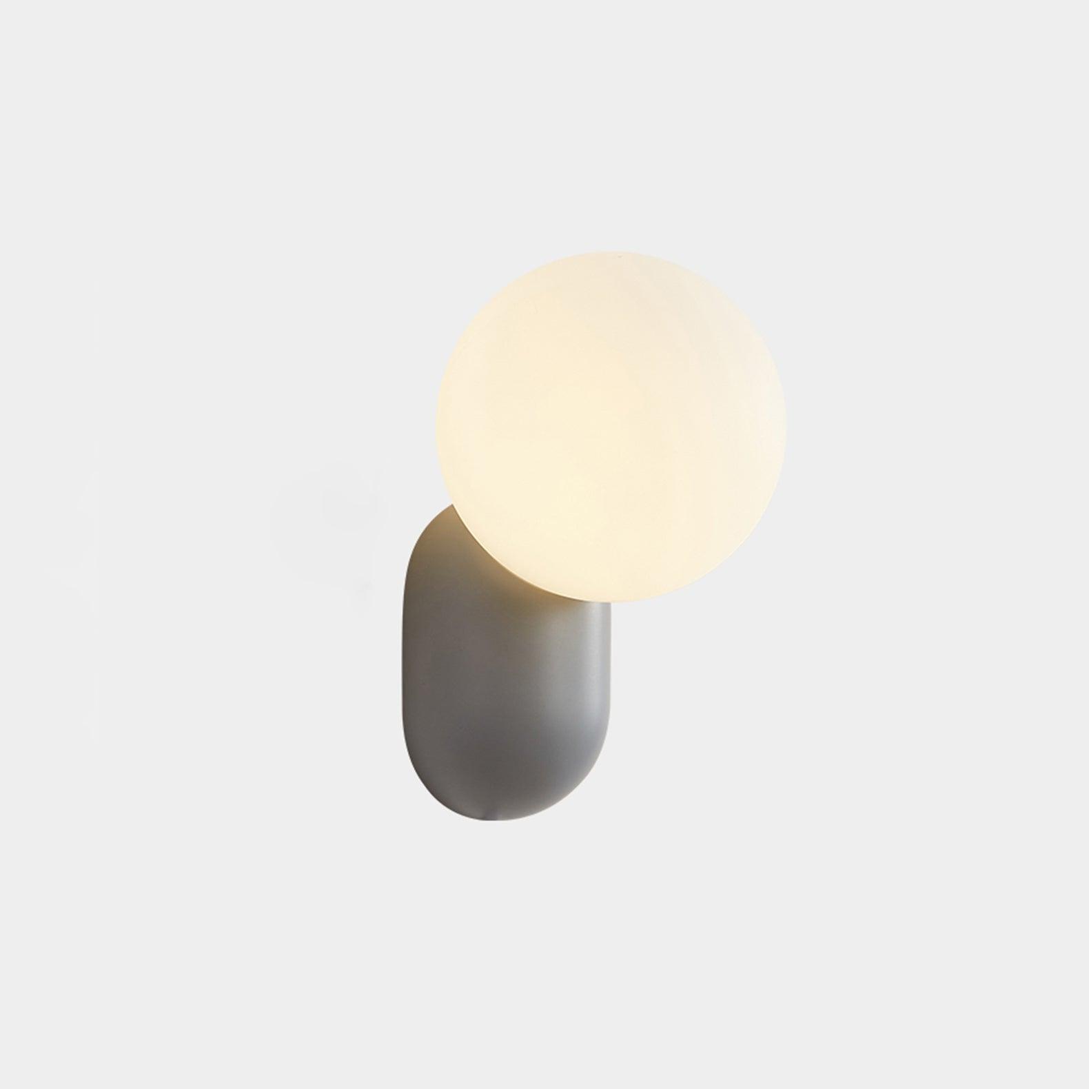 Lunara Minimalist Globe Wall Sconce - Lamp Copper
