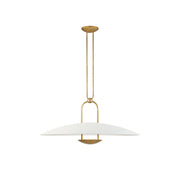 Cara Modern Minimalist Brass Metal Pendant Lamp - Lamp Copper