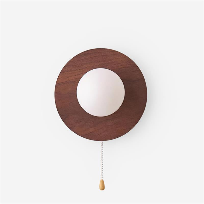 Olyne Wooden Wall Lamp - Lamp Copper