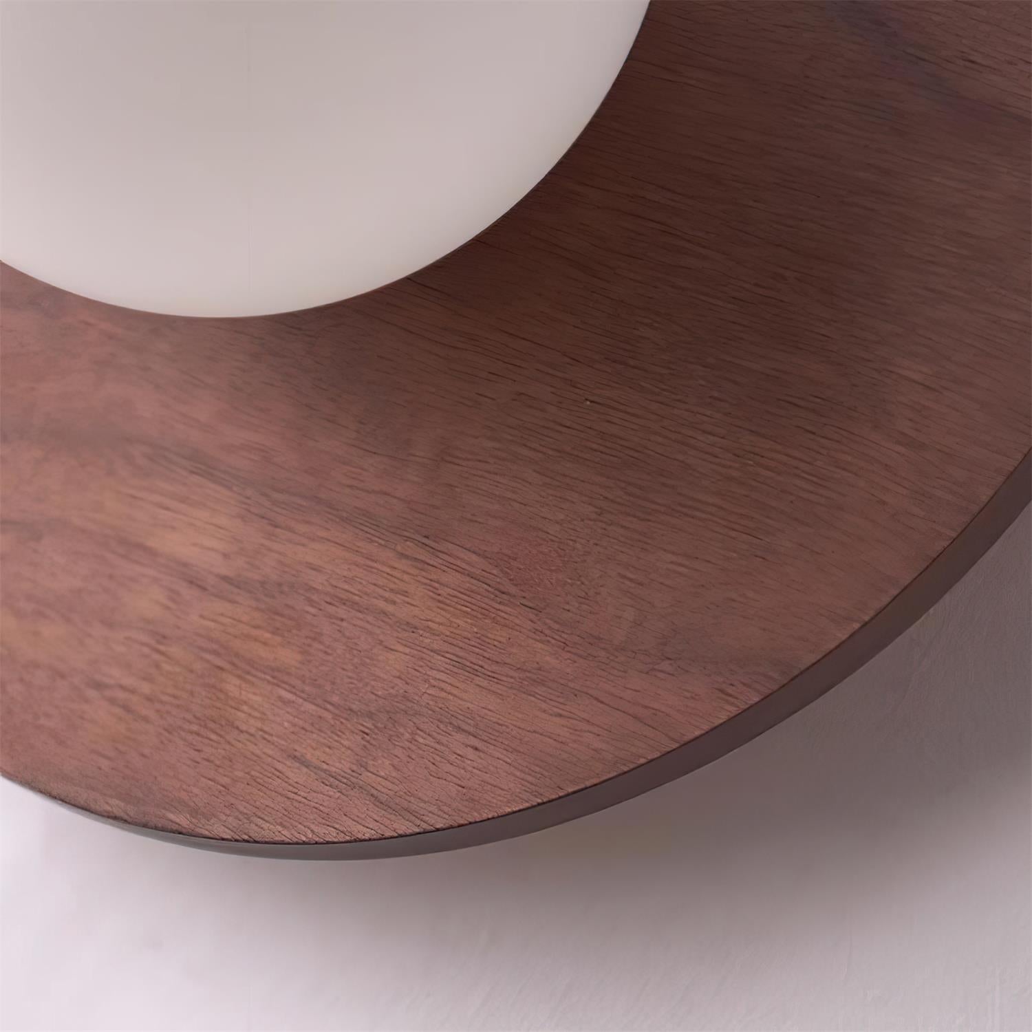 Olyne Wooden Wall Lamp - Lamp Copper