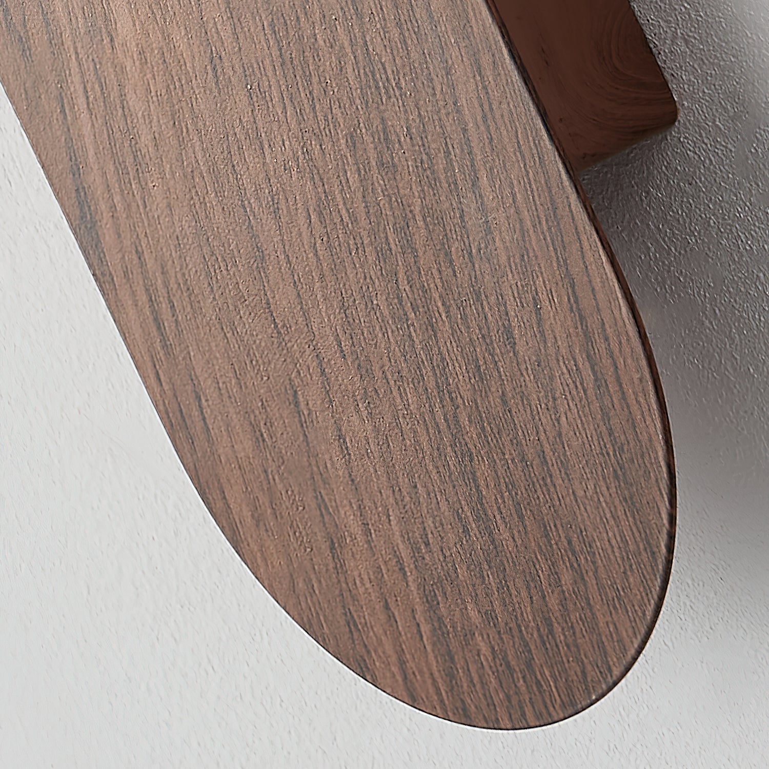 Exuro Indoor Wall Lamp Wood / Walnut - Lamp Copper