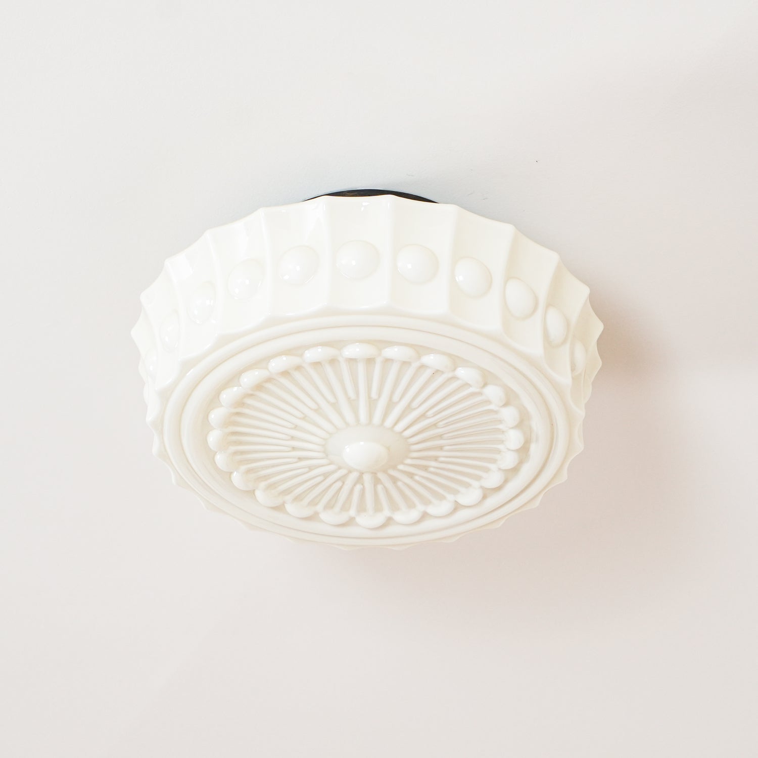 Elena Glass Ceiling Light - Lamp Copper