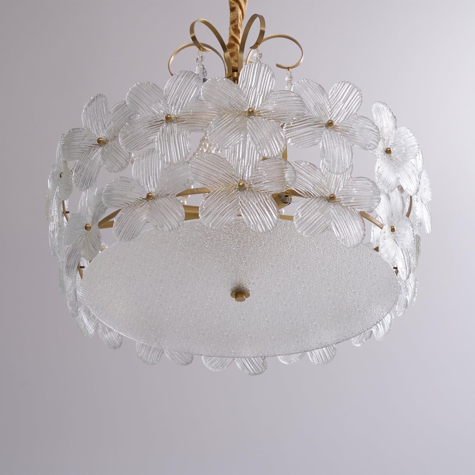 Kite Postmodern Luxury Art Unique Metal Glass Chandelier - Lamp Copper