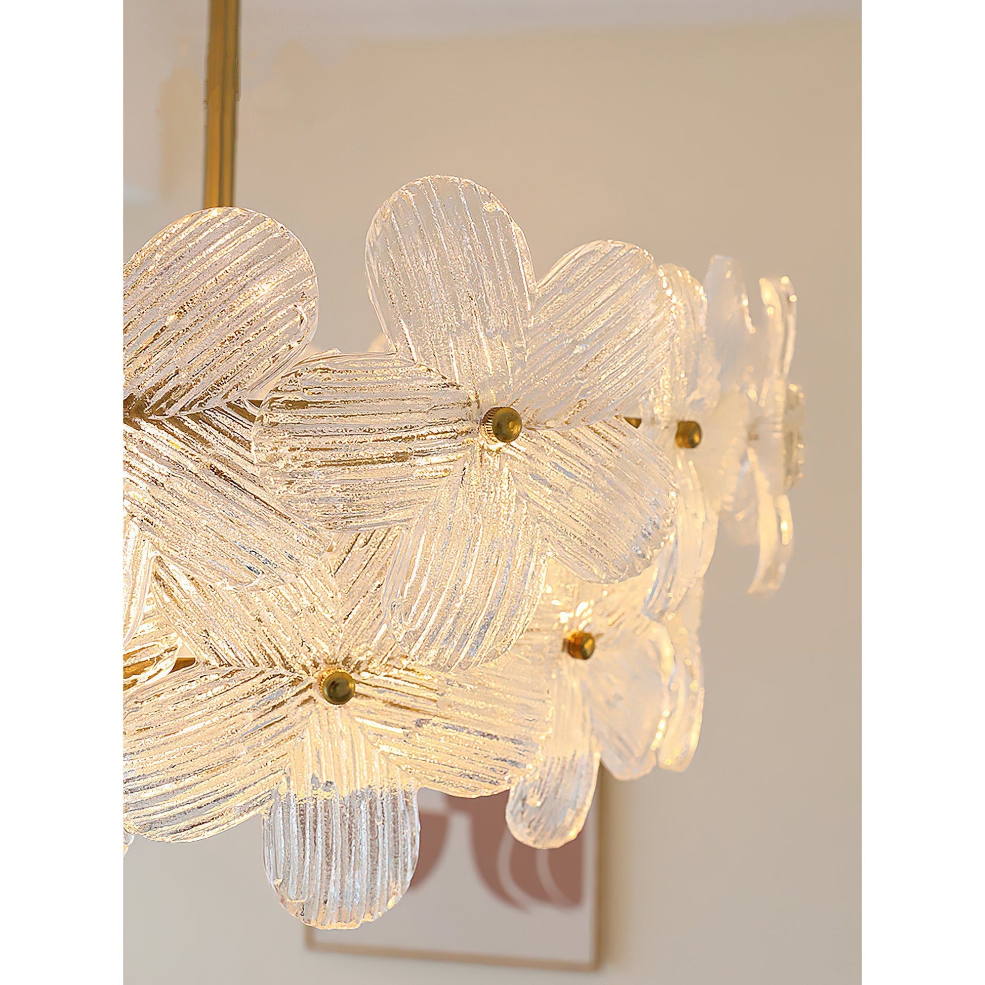 Kite Postmodern Luxury Art Unique Metal Glass Chandelier - Lamp Copper