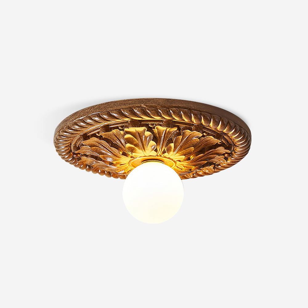 Cyrus Vintage Ceiling Light Farmhouse - Lamp Copper