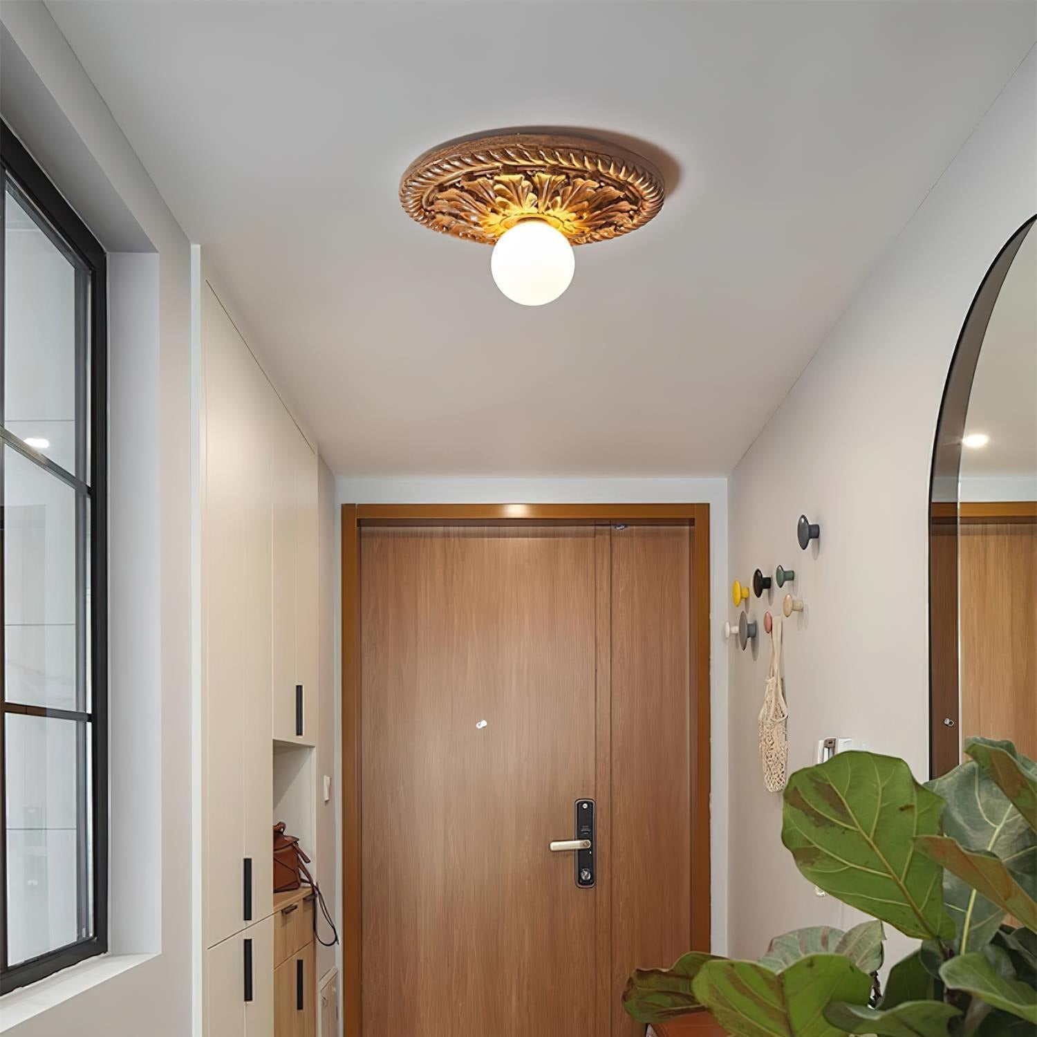 Cyrus Vintage Ceiling Light Farmhouse - Lamp Copper