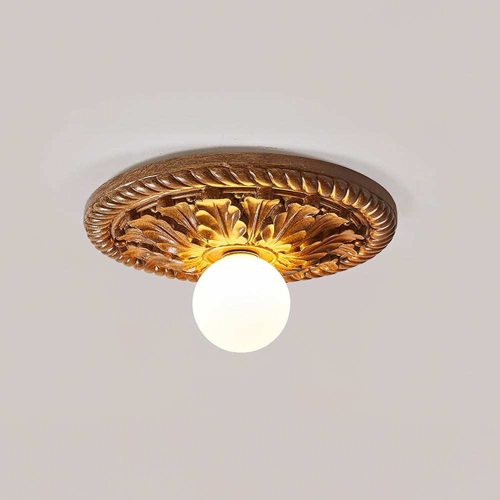 Cyrus Vintage Ceiling Light Farmhouse - Lamp Copper