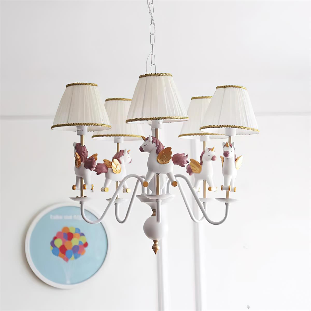 Delfio Carousel Chandelier - Lamp Copper