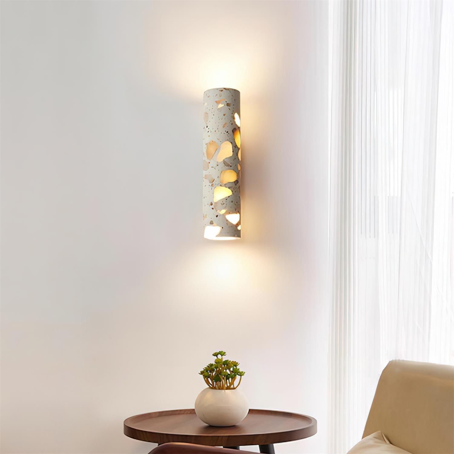 Fioren Terrazzo Wall Lamp - Lamp Copper