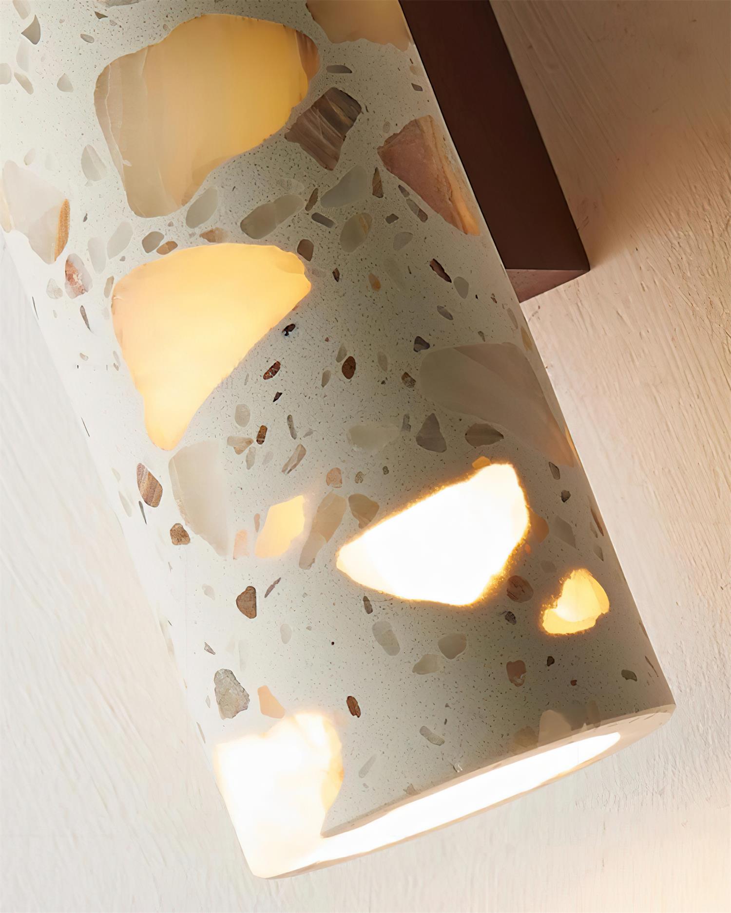 Fioren Terrazzo Wall Lamp - Lamp Copper