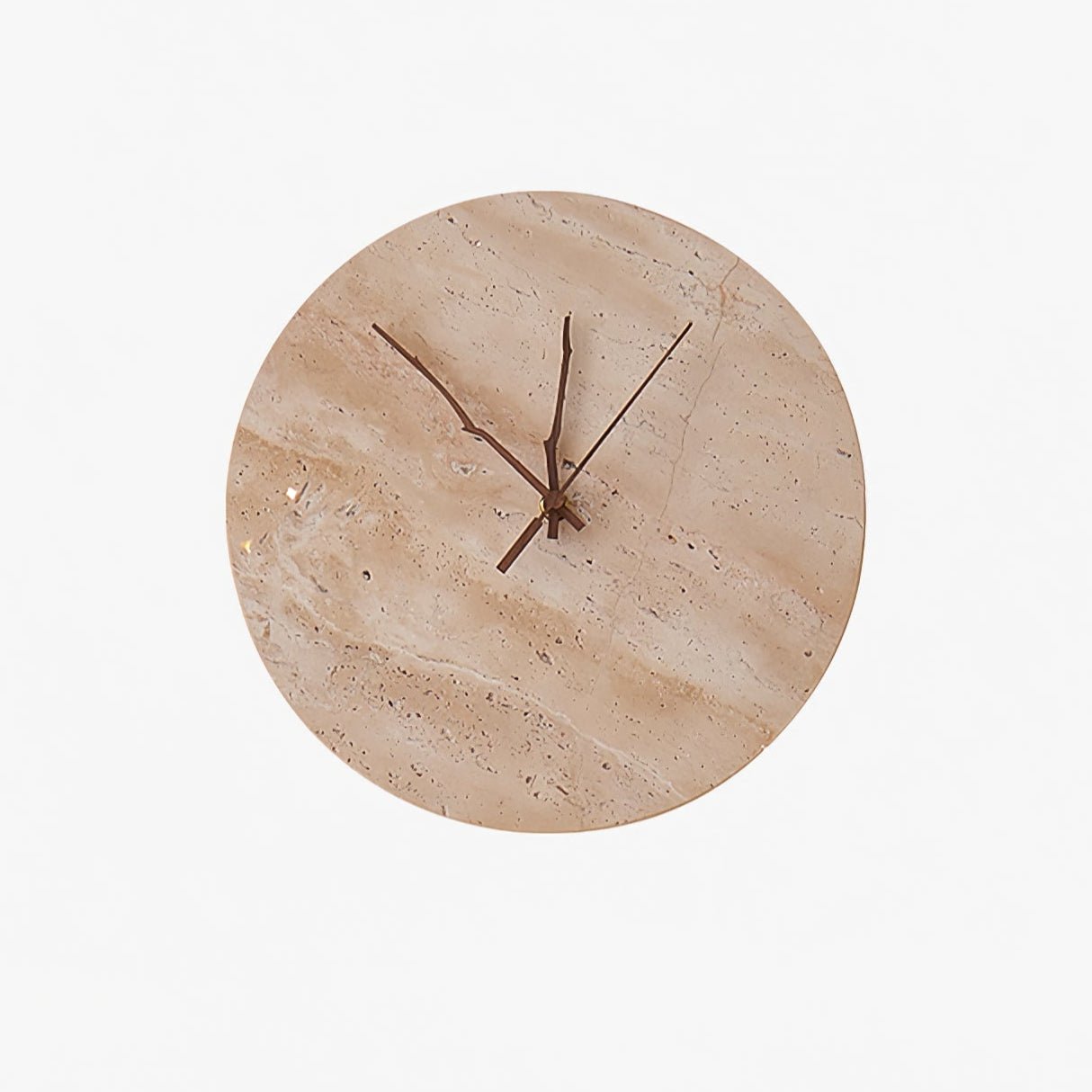 Volira Minimalist Travertine Wall Light - Lamp Copper