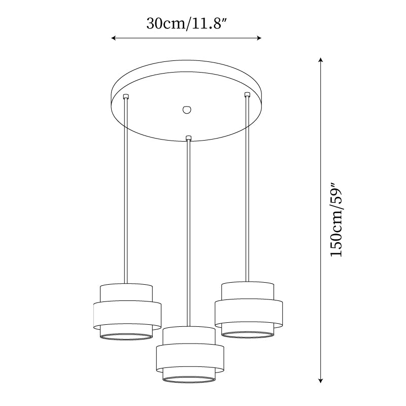 Perra Pendant Light Travertine - Lamp Copper