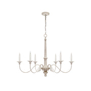 Zoliria Postmodern Luxury Old White Metal Chandelier - Lamp Copper