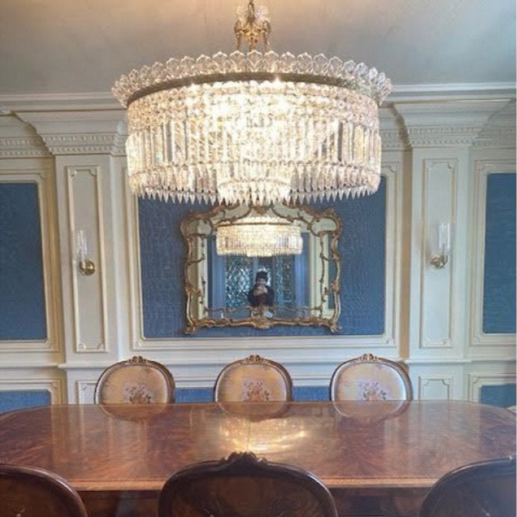 Miles Chandelier French Empire Luxury Farmhouse - Lamp Copper