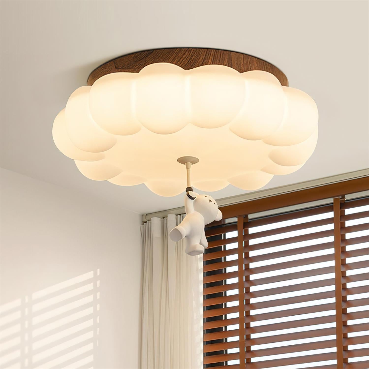 Quen Cute Cake Bear Ceiling Light - Lamp Copper