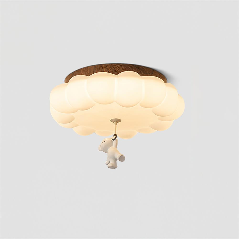 Quen Cute Cake Bear Ceiling Light - Lamp Copper
