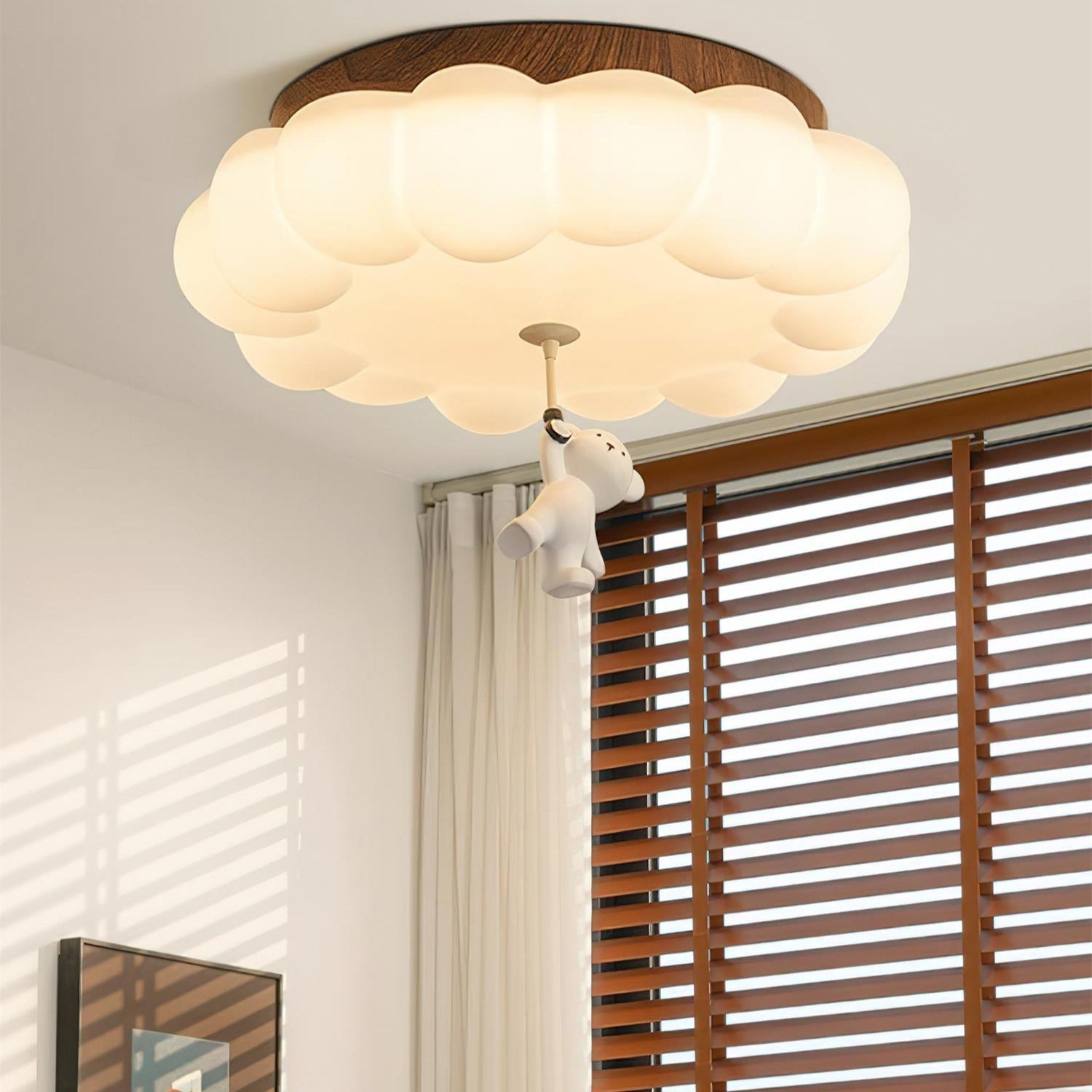 Quen Cute Cake Bear Ceiling Light - Lamp Copper