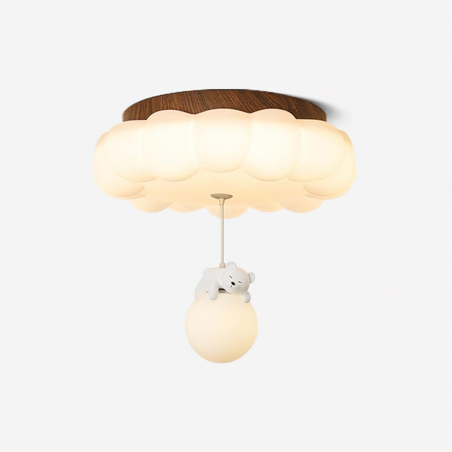 Quen Cute Cake Bear Ceiling Light - Lamp Copper