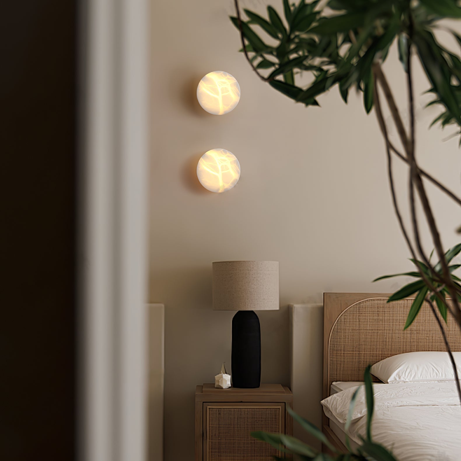 Olzorira Alabaster Wall Light - Lamp Copper