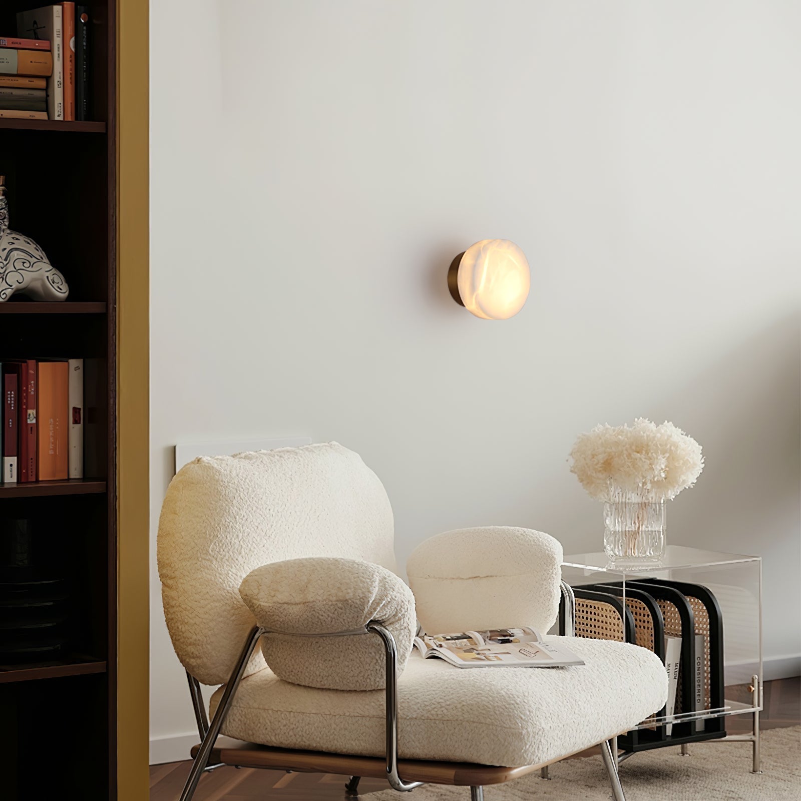 Olzorira Alabaster Wall Light - Lamp Copper