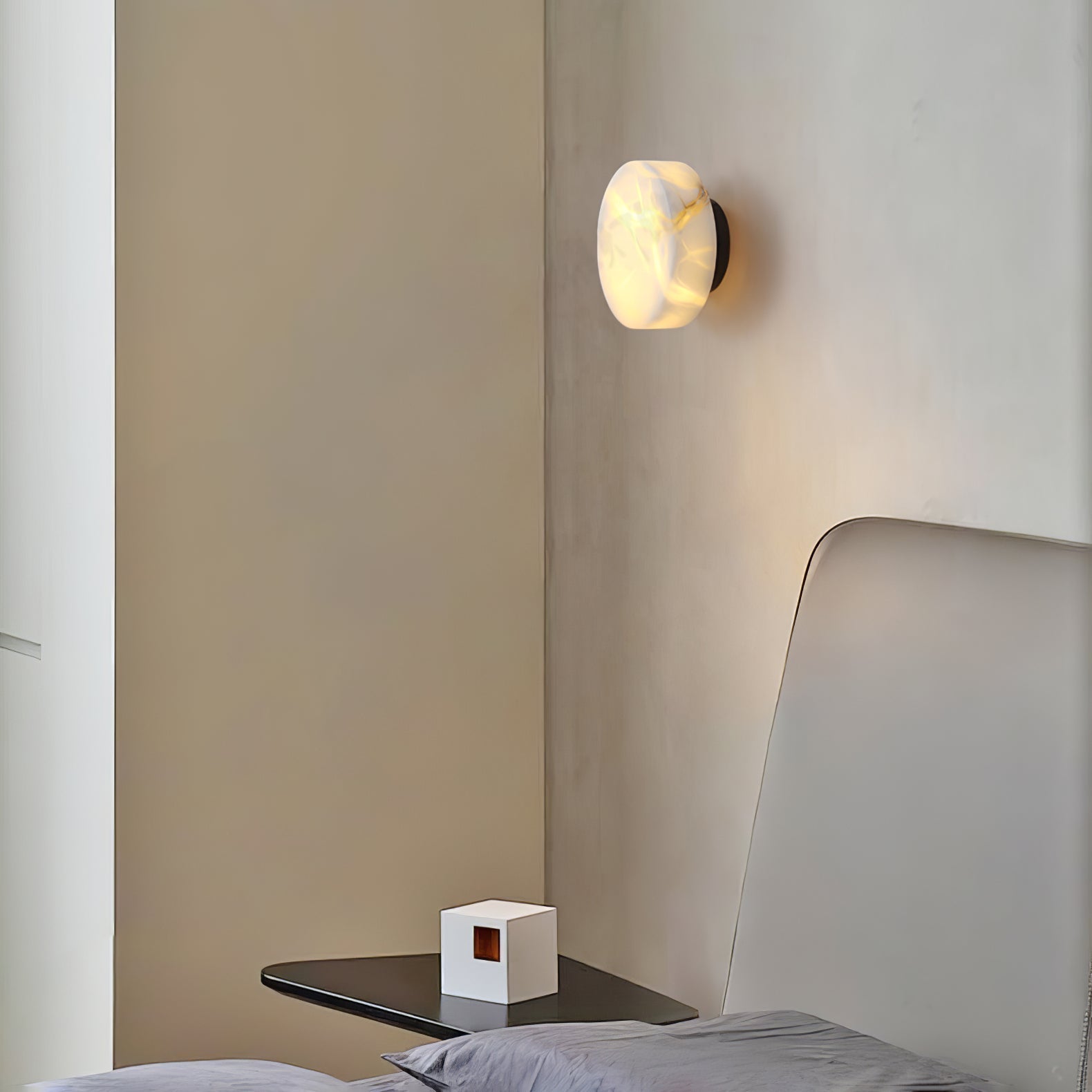 Olzorira Alabaster Wall Light - Lamp Copper