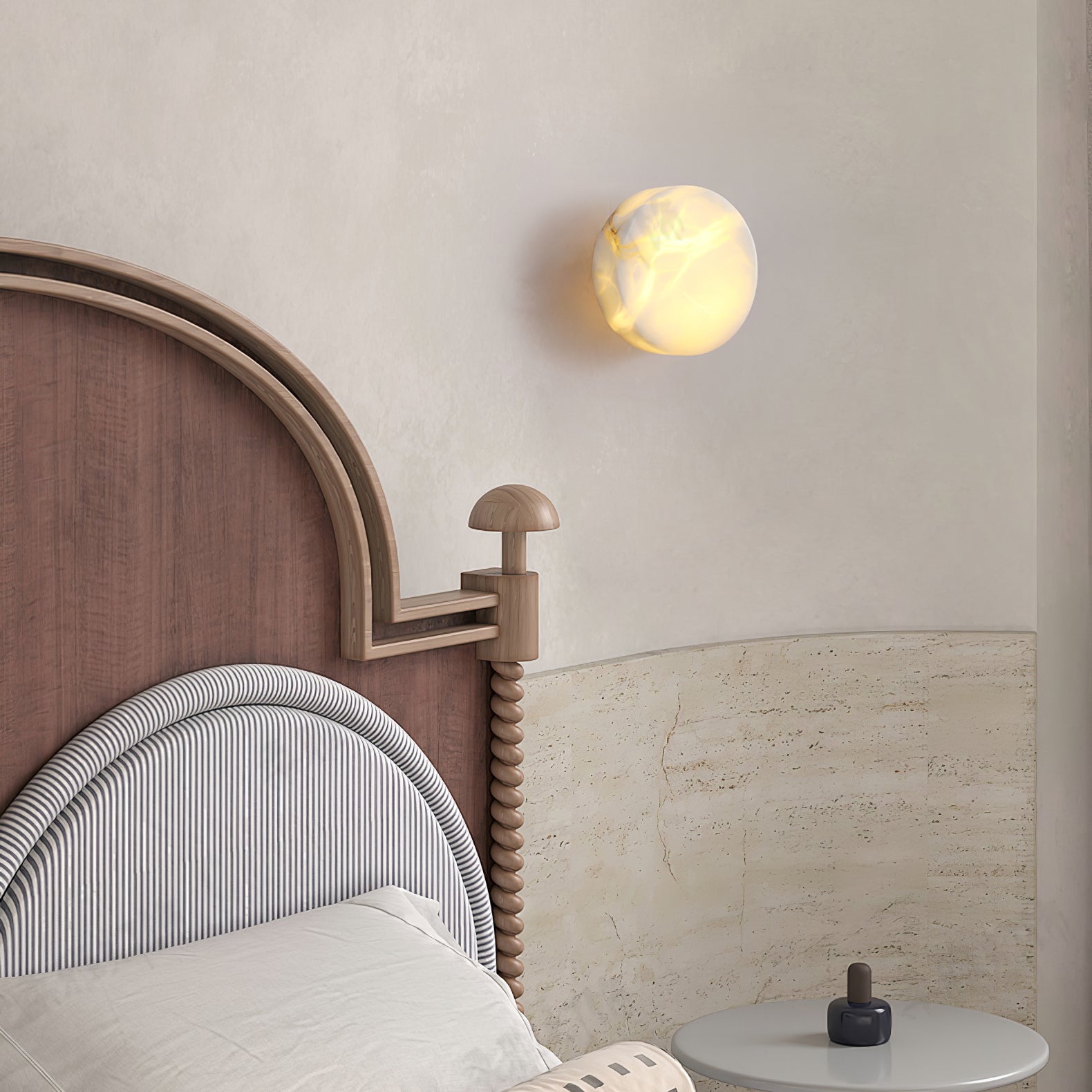 Olzorira Alabaster Wall Light - Lamp Copper