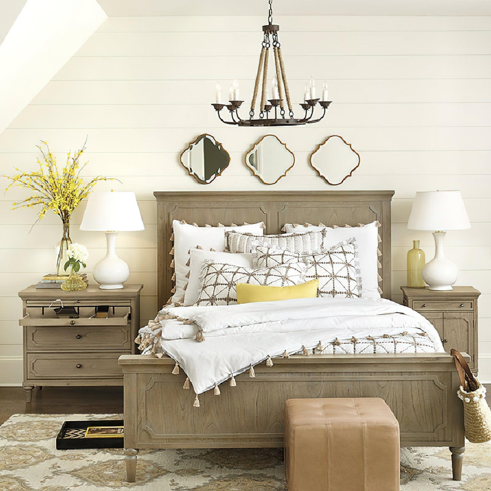 Hush Classic Vintage Industrial Metal Chandelier - Lamp Copper