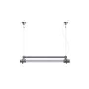 Ciel Industrial Tube Metal Acrylic Pendant Light - Lamp Copper