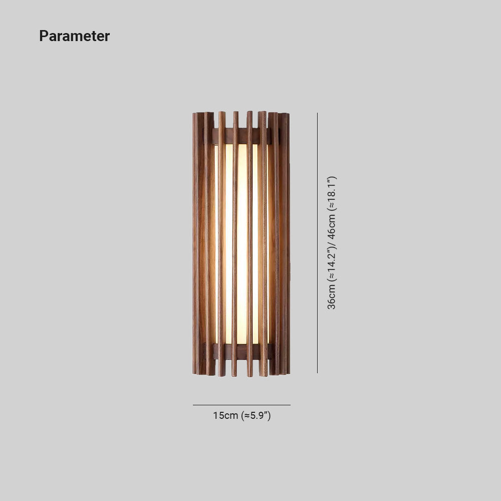 Neyra Walnut Indoor Wall Lamp - Lamp Copper