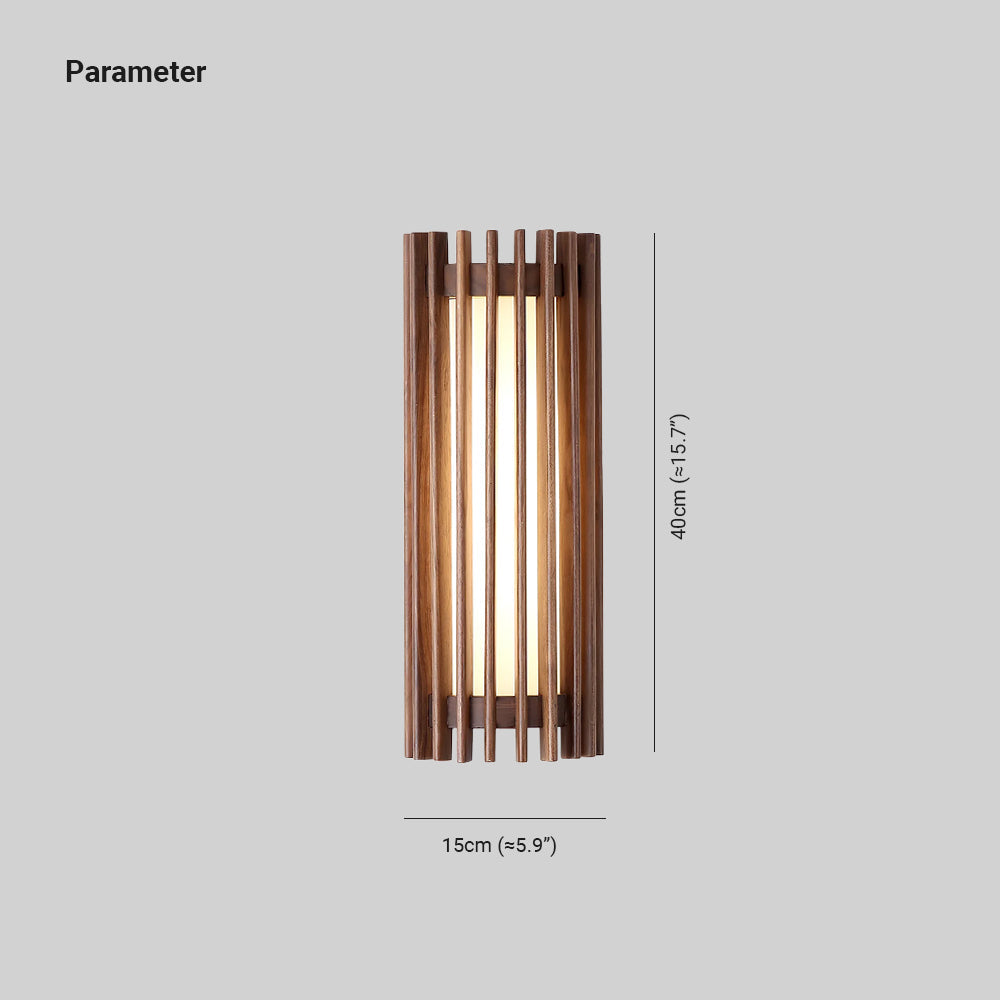 Neyra Walnut Indoor Wall Lamp - Lamp Copper