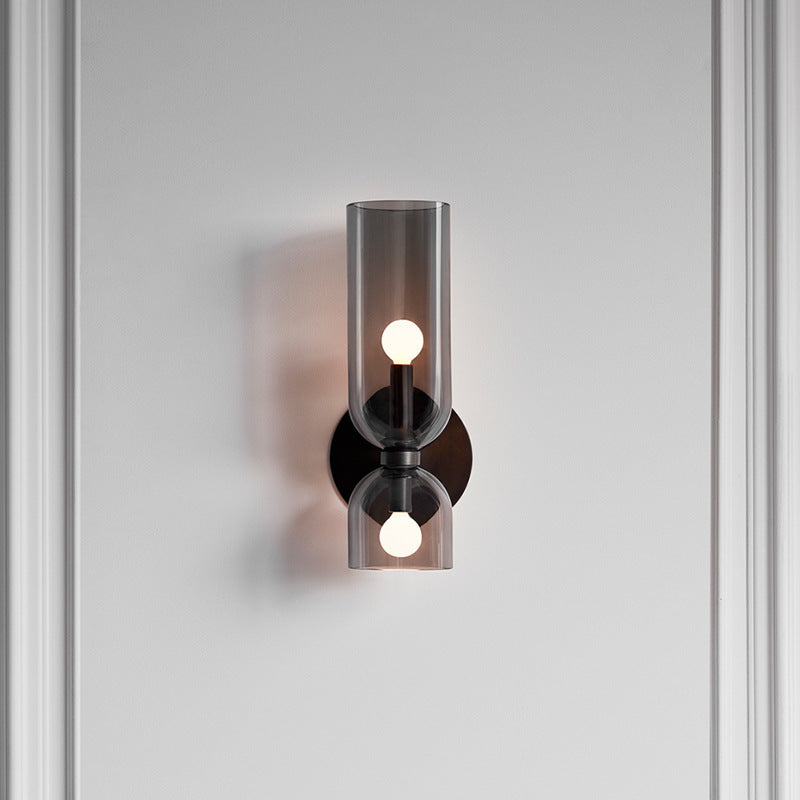Solea Glass Wall Lamp Sconce - Lamp Copper