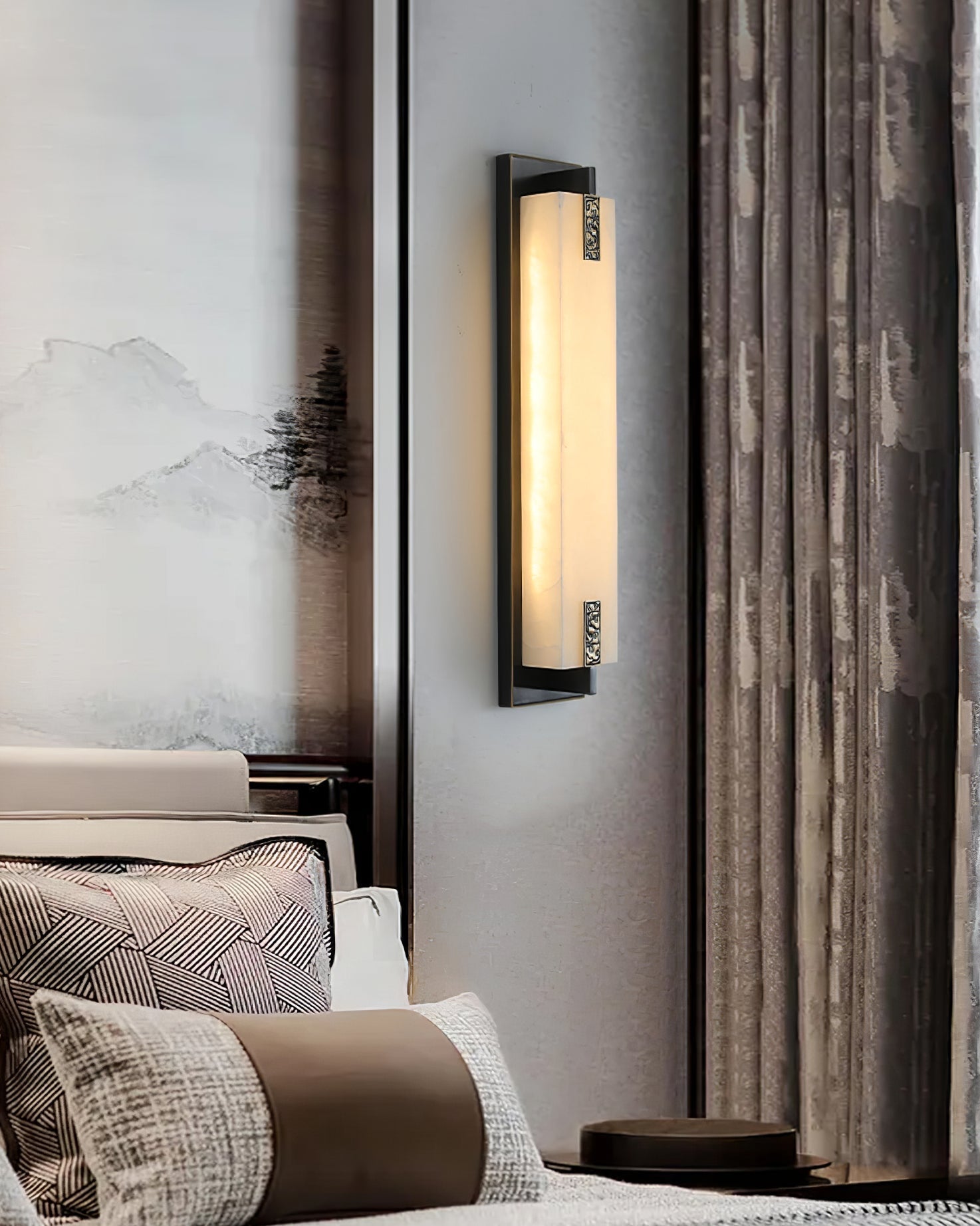 Luste Alabaster Wall Lamp 4 Style - Lamp Copper