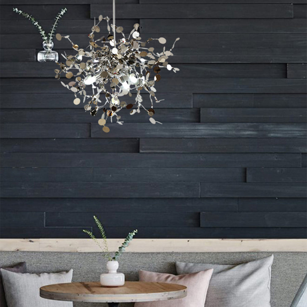 Olivia Artsy Classy Cluster Fireworks Pendant Light, Stainless steel - Lamp Copper