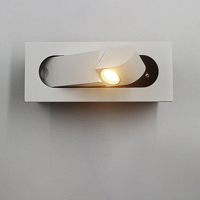 Duvin Adjustable Black LED Wall Lamp - Lamp Copper