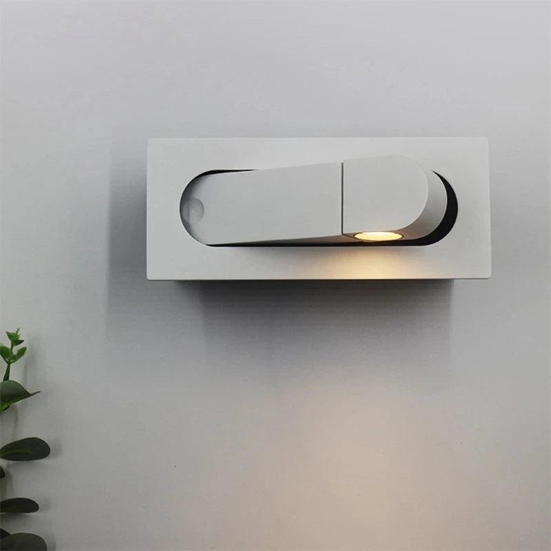 Duvin Adjustable Black LED Wall Lamp - Lamp Copper