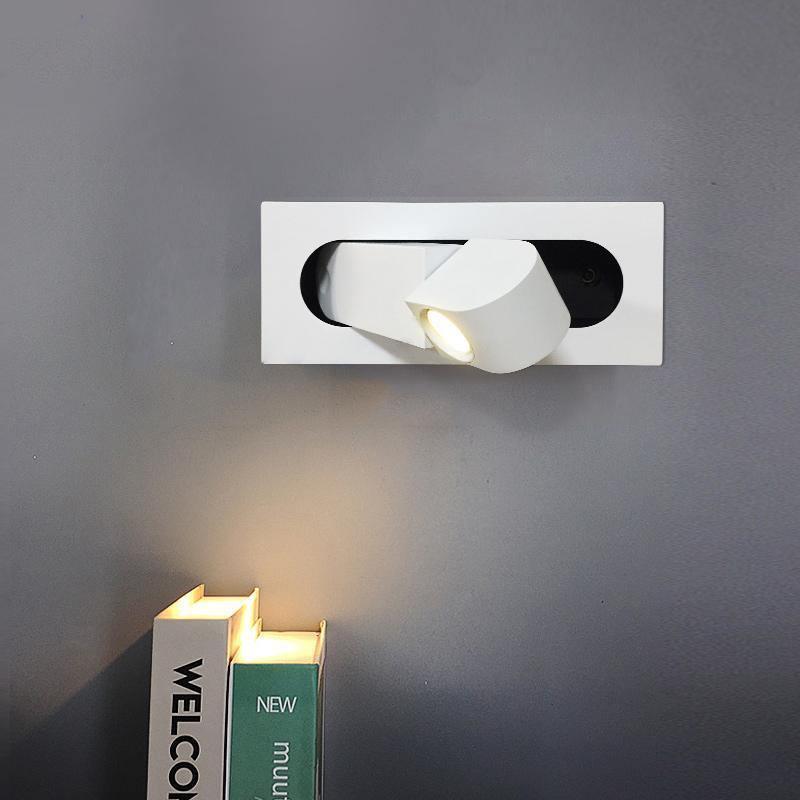 Duvin Adjustable Black LED Wall Lamp - Lamp Copper