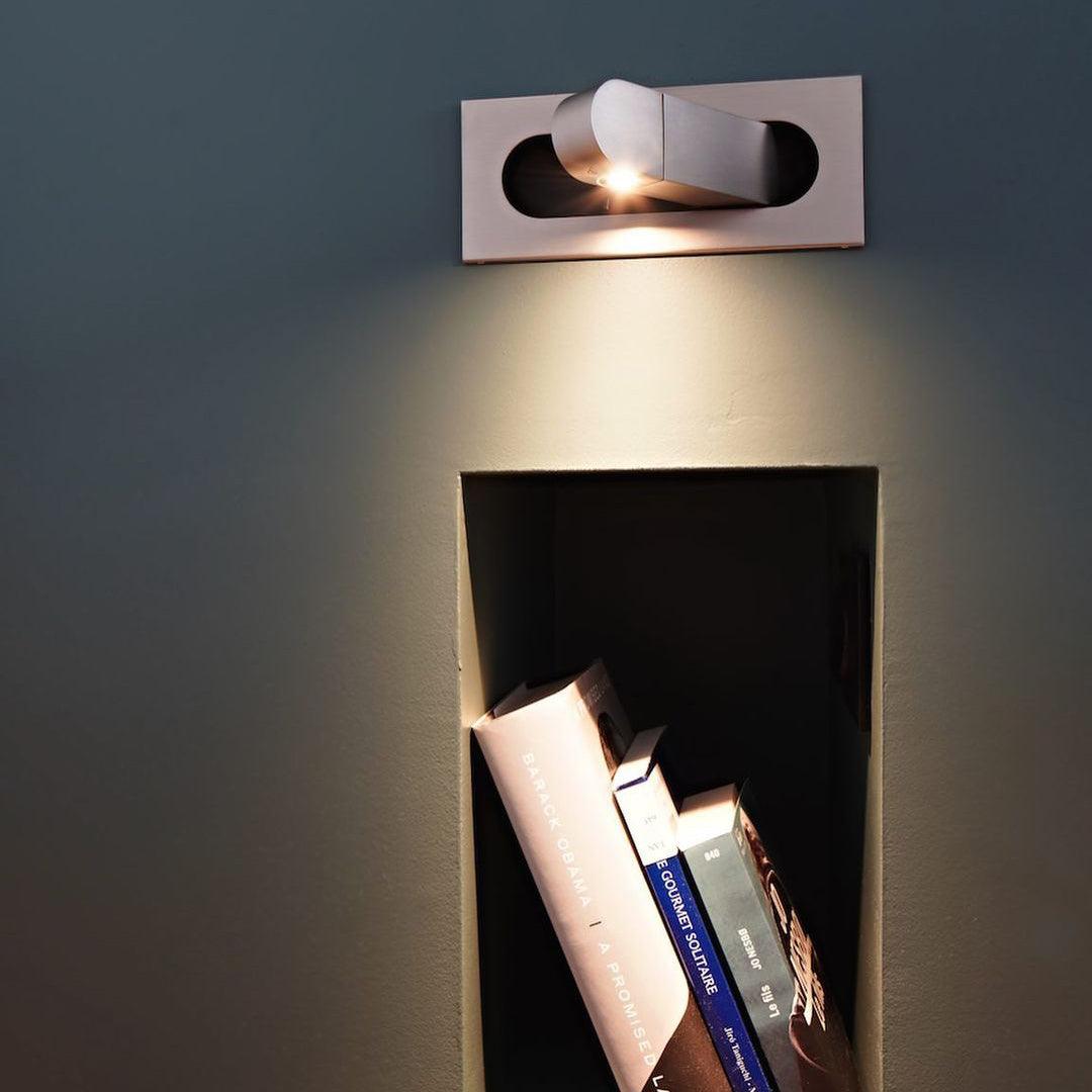 Duvin Adjustable Black LED Wall Lamp - Lamp Copper