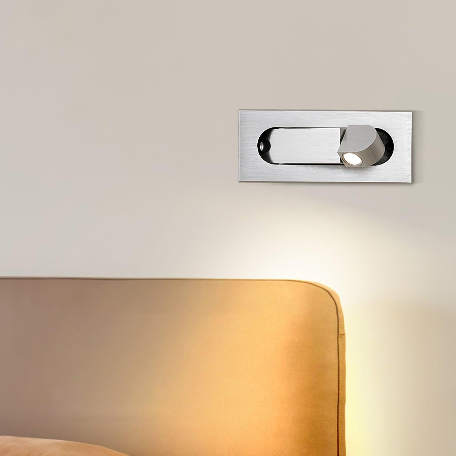 Duvin Adjustable Black LED Wall Lamp - Lamp Copper
