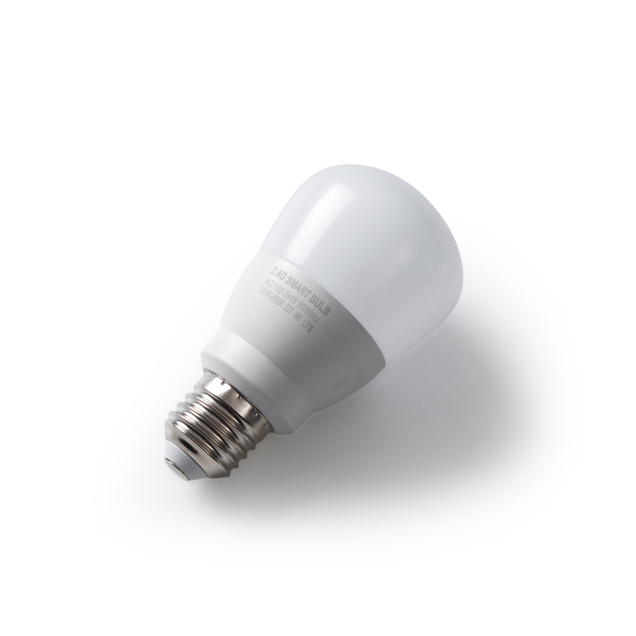 Clad Dimmable LED Light Bulb Glass E27 6W - Lamp Copper