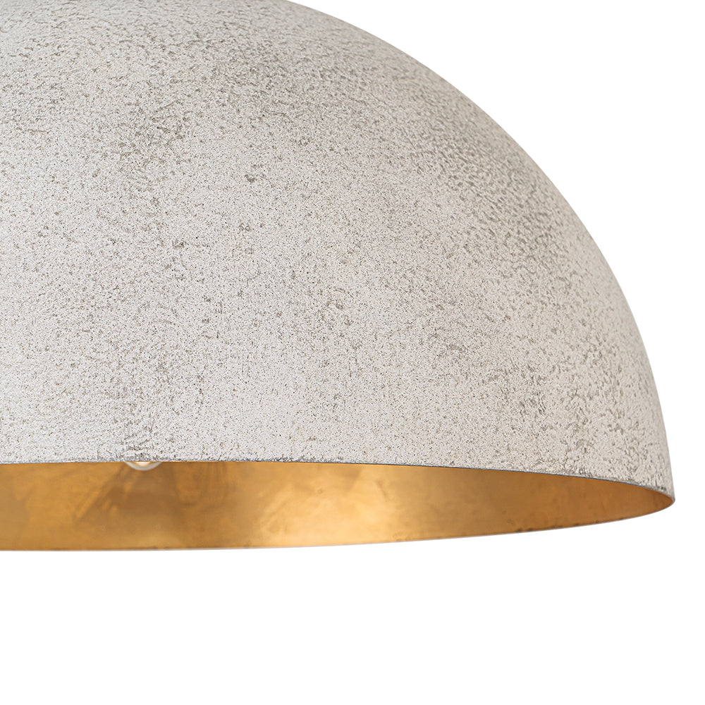 Aevum Modern Metal Dome Pendant Light - Lamp Copper